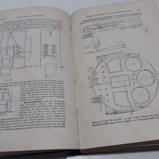Picture of The Marine Steam Engine : A Treatise for Engineering Students Young Engineers, and Officers of the Royal Navy and Merchant Marine